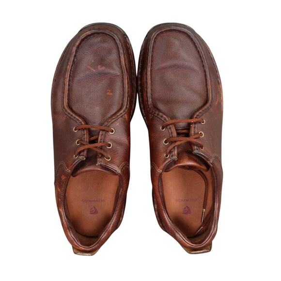 Red Wing Shoes Mens 11 Casual Chukka Derby Moc Leather Brown Comfort Lace Up EE - Picture 7 of 15